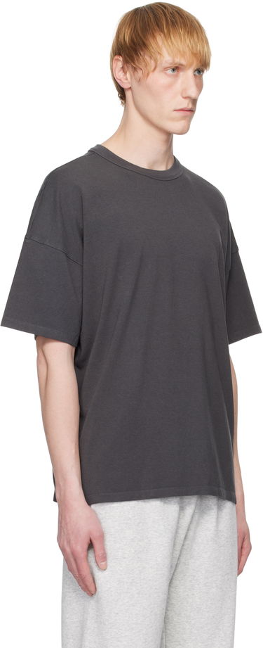 T-shirt SKIMS SKIMS Jersey Lounge Oversized T-Shirt Sort | TP-TSH-5322M, 4