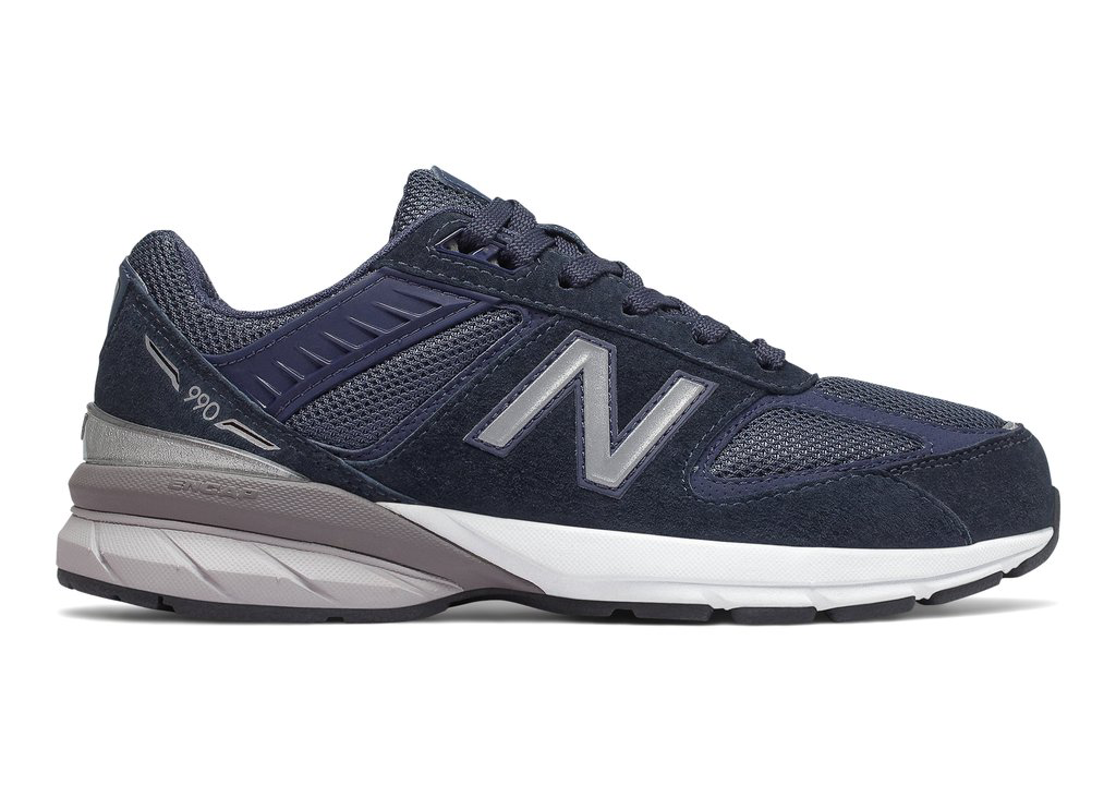Sneakers og sko New Balance 990v5 Navy (GS) Mørkeblå | GC990NV5, 0