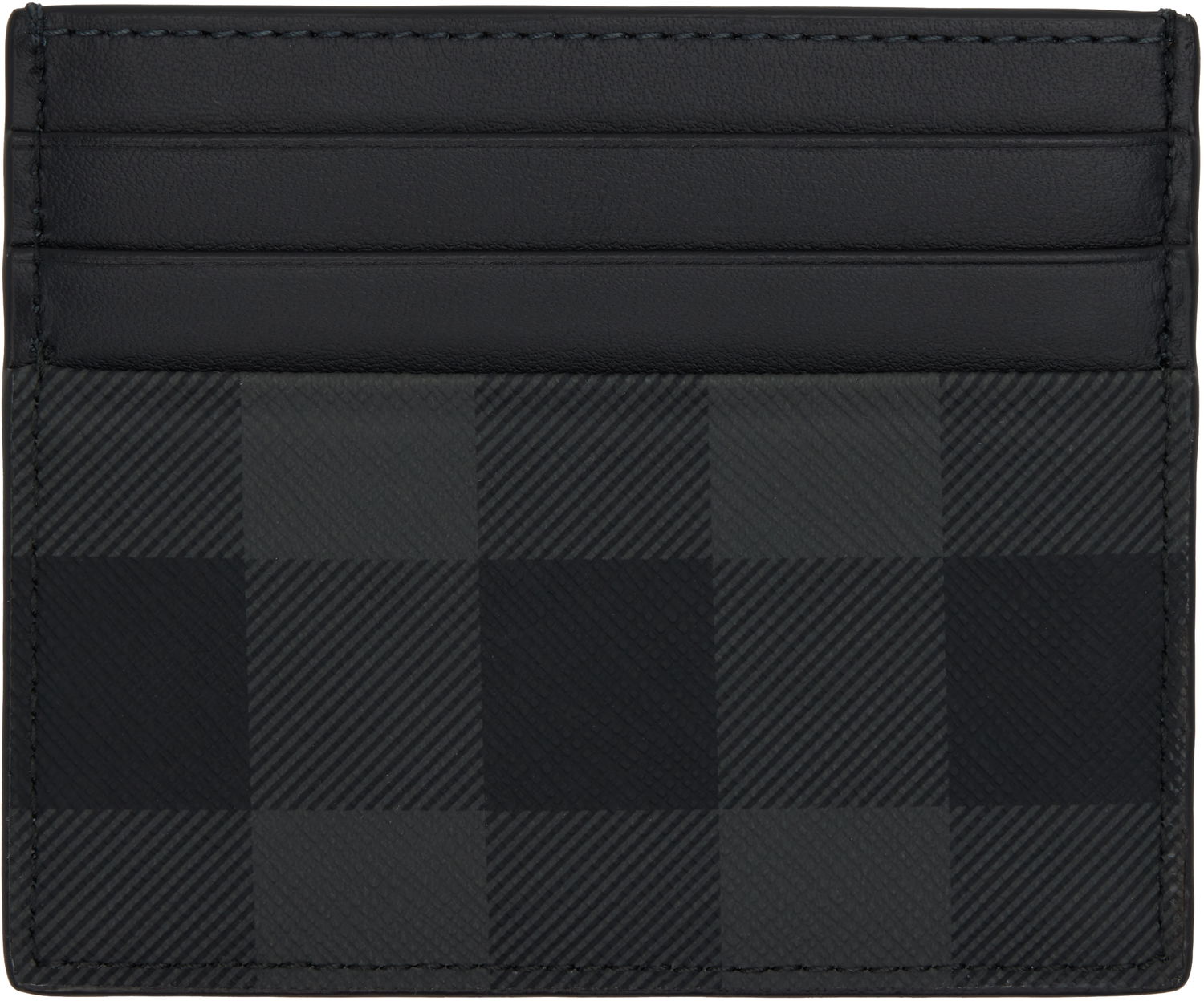 Tegnebog Burberry Burberry Sandon Check Card Holder Sort | 8112259, 1