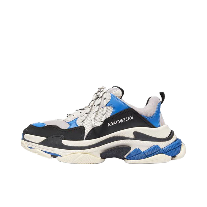 Sneakers og sko Balenciaga Triple S Black Blue Blå | 536737W09OH1007
