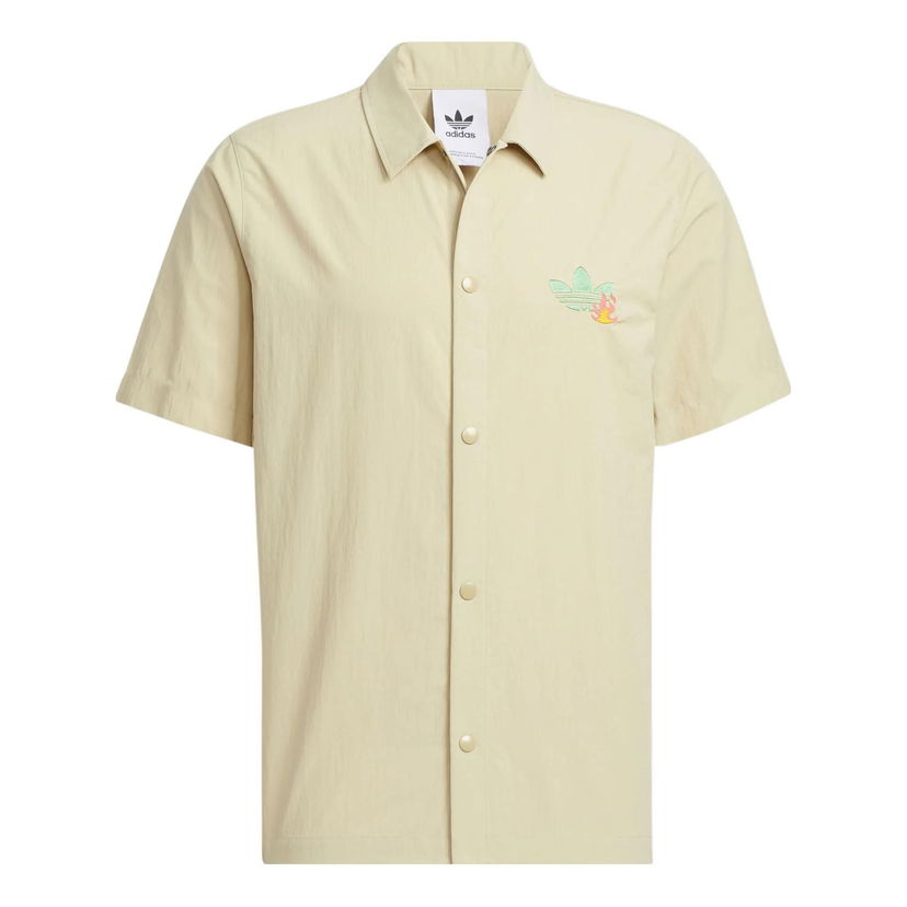 Skjorte adidas Originals Originals Casual Shirt Beige | HM8040