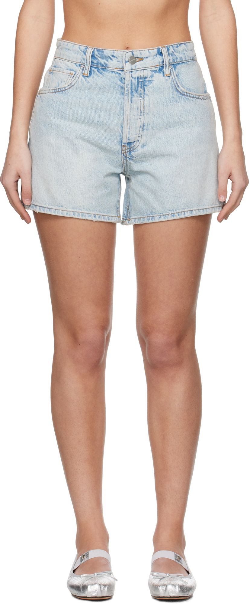 Shorts Anine Bing ANINE BING Dalton Denim Shorts Blå | A-05-0355-WHD24