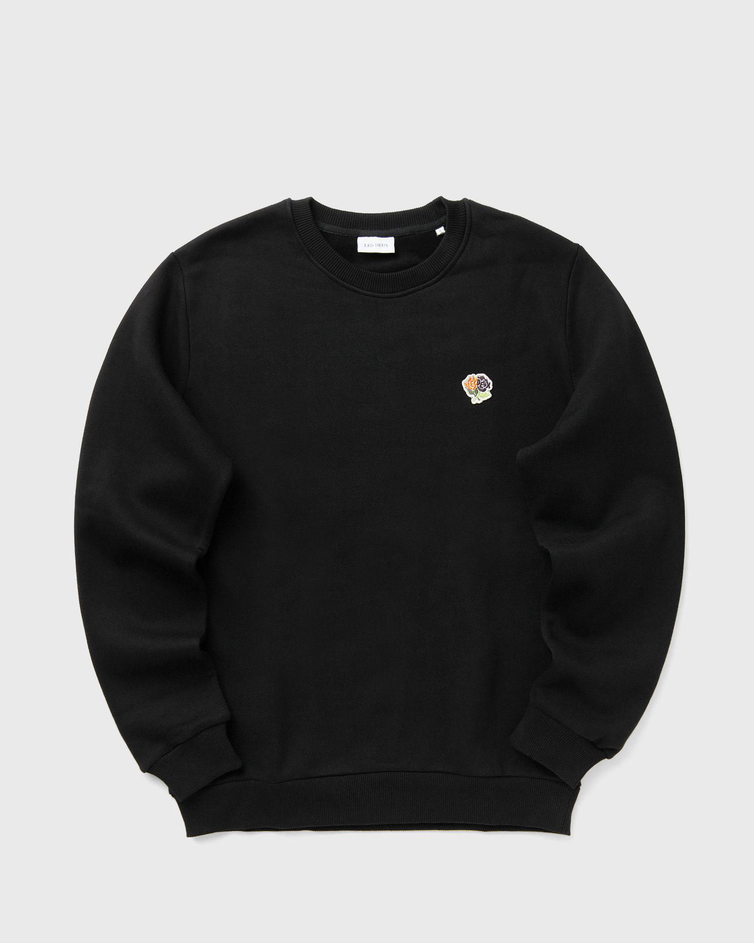 Sweatshirt Les Deux Felipe Patch Sweatshirt Sort | 1000389-100, 0