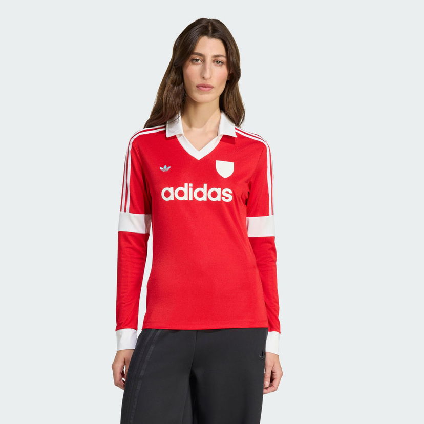 Jersey adidas Performance Long Sleeve Soccer Jersey Rød | JW0272