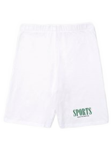 Shorts Sporty & Rich Sports Biker Short Hvid | SH301WH