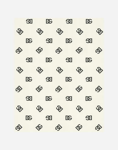 Home decor Dolce & Gabbana Wallpaper with logo print Hvid | TCW007TCAHOU0075, 0
