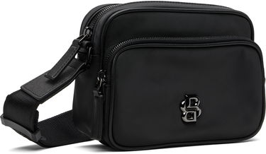 Håndtaske BOSS SELECTED BY SHOHEI OHTANI Crossbody Bag with Double B Monogram Grøn | 50516790, 2