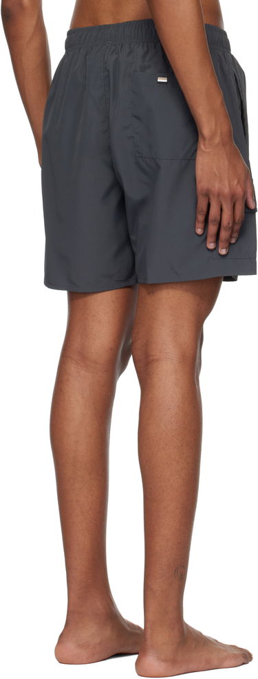 Badetøj BOSS Swim Shorts With Flap Pockets Mørkeblå | 50534319, 2