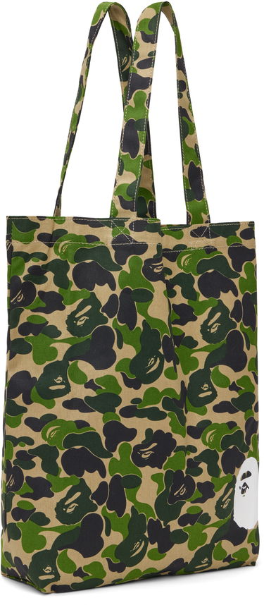 Mulepose BAPE A Bathing Ape ABC Camo Tote Bag Grøn | 001BAK801010M, 1