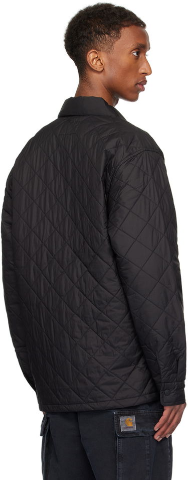 Puffer jakke Carhartt WIP Quilted Shirt Jacket Sort | I034363, 2