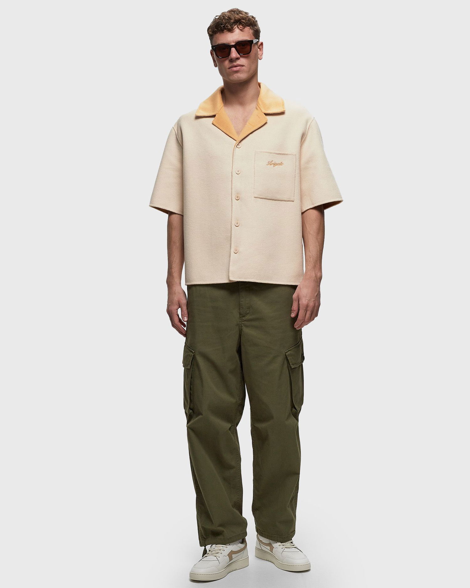 Skjorte AXEL ARIGATO Holiday Shirt Beige | A0902002, 1