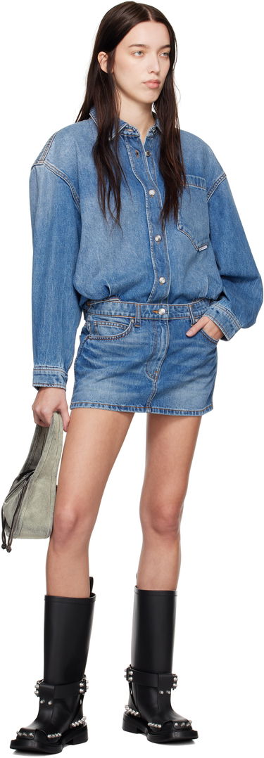 Skuldertaske Alexander Wang Alexander Wang Ryan Small Bag Grå | 20424K41T, 3