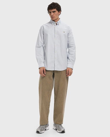 Skjorte Polo by Ralph Lauren Custom Fit Oxford Shirt Grå | 710792041004, 2