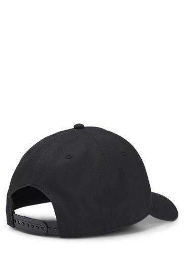 Kasket BOSS HUGO Cotton-twill Cap with Logo Sort | 50533410, 1