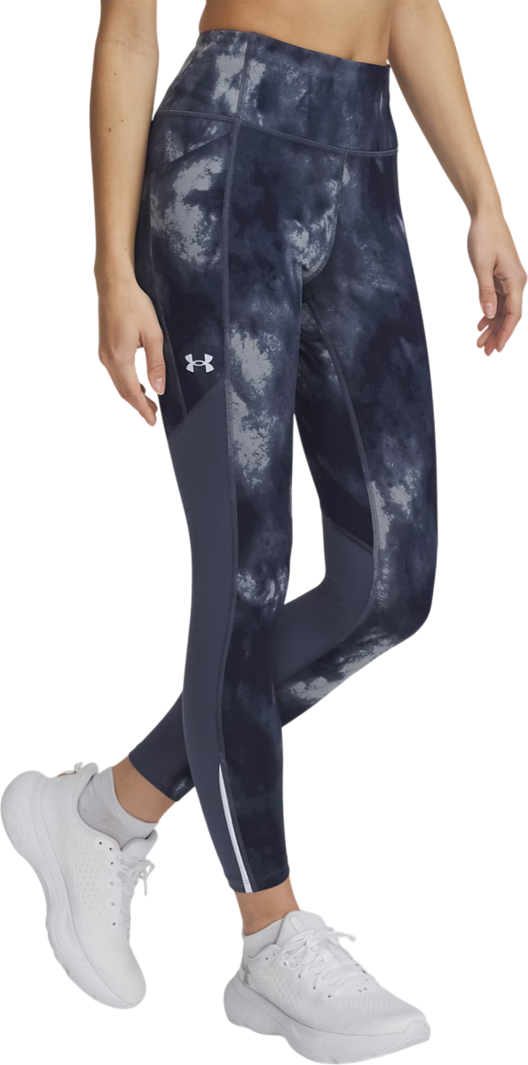 Leggings Under Armour Under Armour UA Launch Ankle Print Tights Mørkeblå | 1369772-044