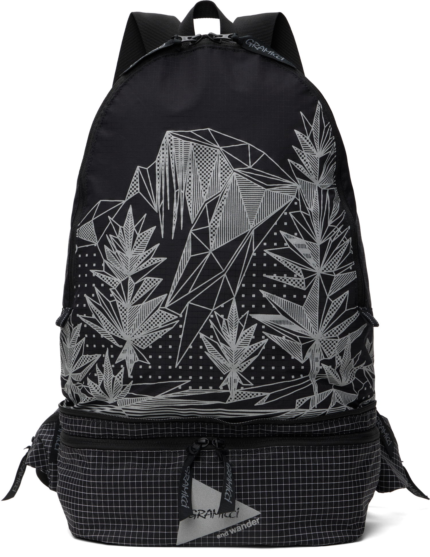 Rygsæk and wander Gramicci Edition 2-Way Ripstop Backpack Sort | GAC5-S3014, 0