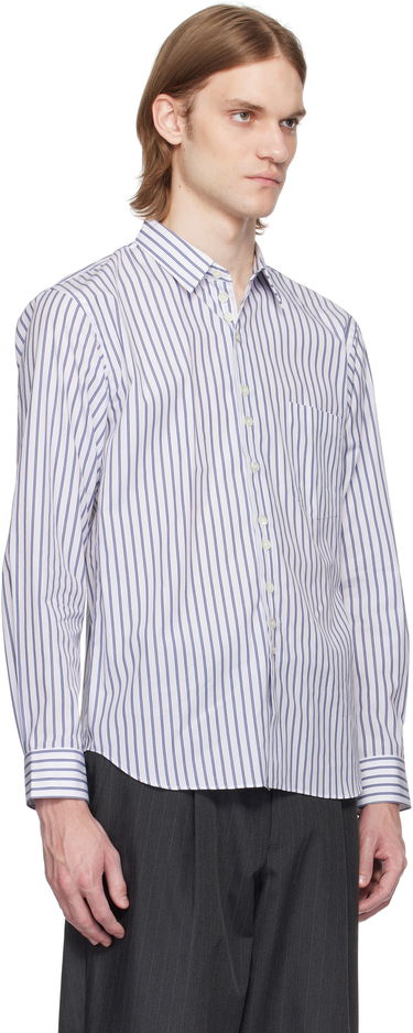 Skjorte Comme des Garçons Homme Deux Striped Shirt Hvid | DO-B030-051, 1