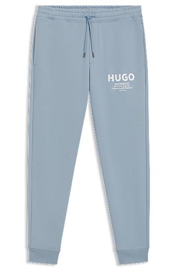 Joggingbukser BOSS HUGO Tracksuit Bottoms with Logo Print Blå | 50510734