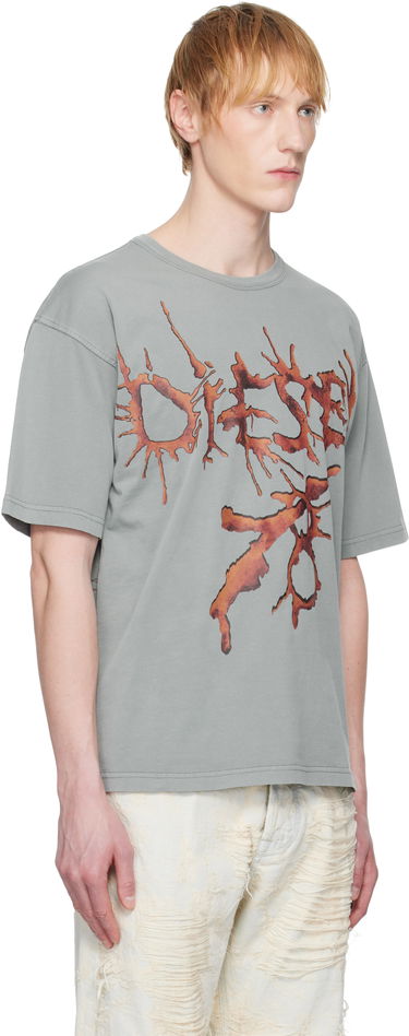 T-shirt Diesel Diesel T-Boxt-R28 Graphic T-Shirt Grå | A17639-0SLBT-9DU, 1