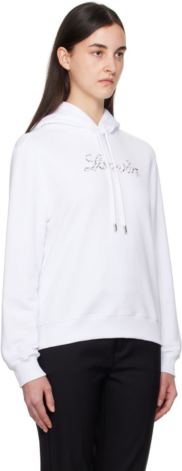 Sweatshirt LANVIN Lanvin Bead Embroidered Hoodie Hvid | RW-HO9003-J176-P25, 1