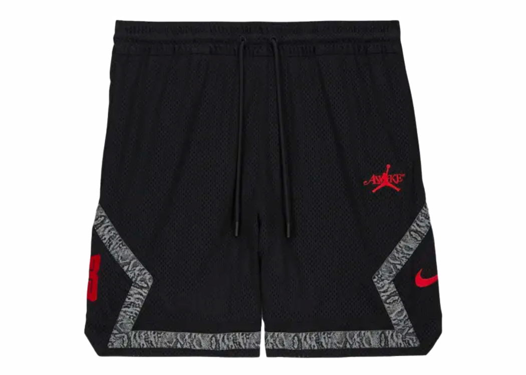 Shorts Jordan Jordan x Awake NY Diamond Shorts Black Sort | FQ5449-010, 0