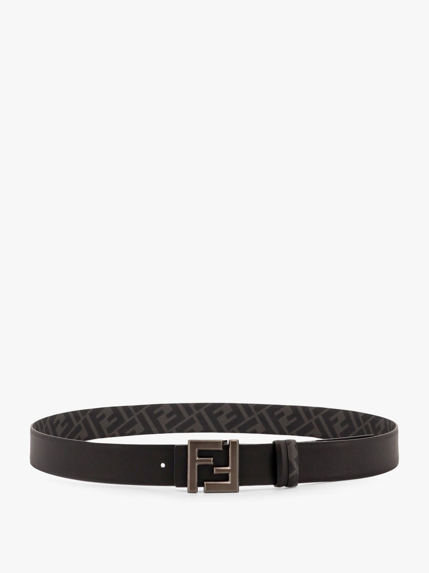 Bælter FENDI Fendi Men's Reversible FF Buckle Belt Sort | 7C0541ASIWF1DYM, 0