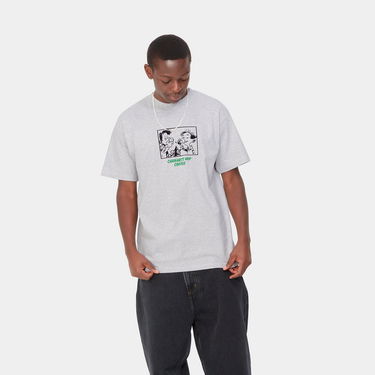 T-shirt Carhartt WIP Coffee T-Shirt Grå | I032119_482_XX, 0