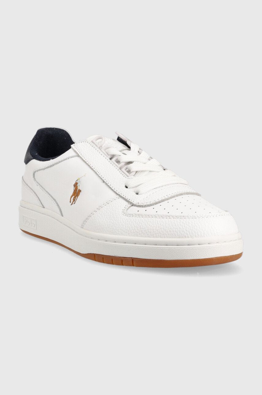 Sneakers og sko Polo by Ralph Lauren Court Leather Low-top Hvid | 809877610001, 1