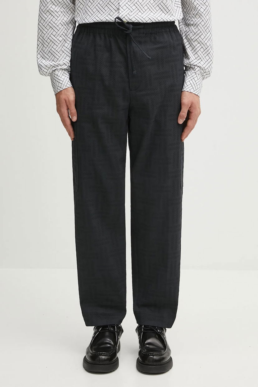 Cargo bukser KENZO Weave Cargo Jogpant Sort | FF65PA5019JF