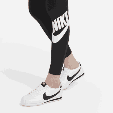 Leggings Nike Sportswear Essential High-Rise Leggings Sort | CZ8528-010, 4