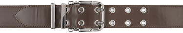 Bælter BY FAR Duo Grommet Leather Belt Brun | 23CADUSLBLSPS, 0