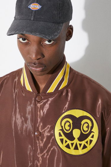 Bomberjakke BBC IceCream ICECREAM Satin Bomber Jacket Brun | IC24107, 4