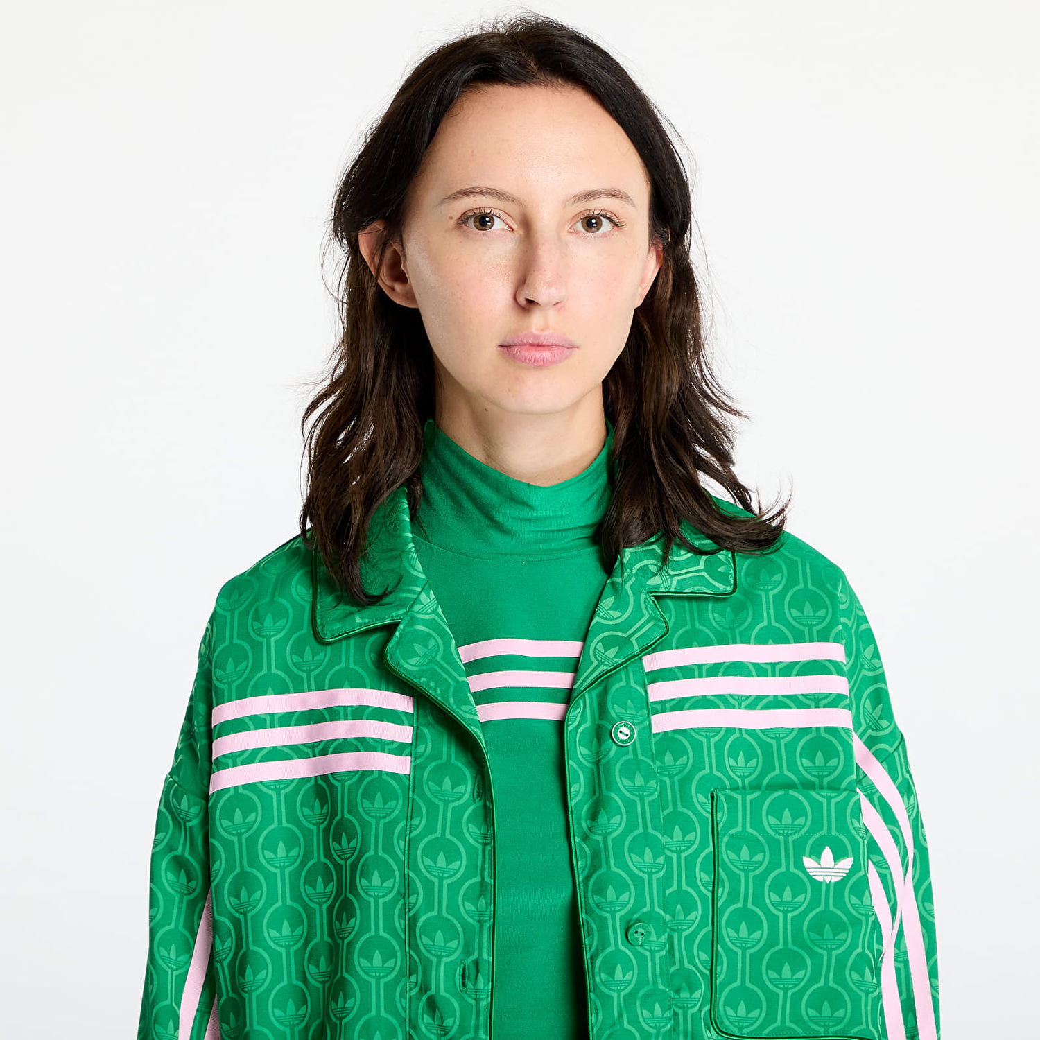 Pyjamas adidas Originals Pyjama Top Green Grøn | JN7659, 1