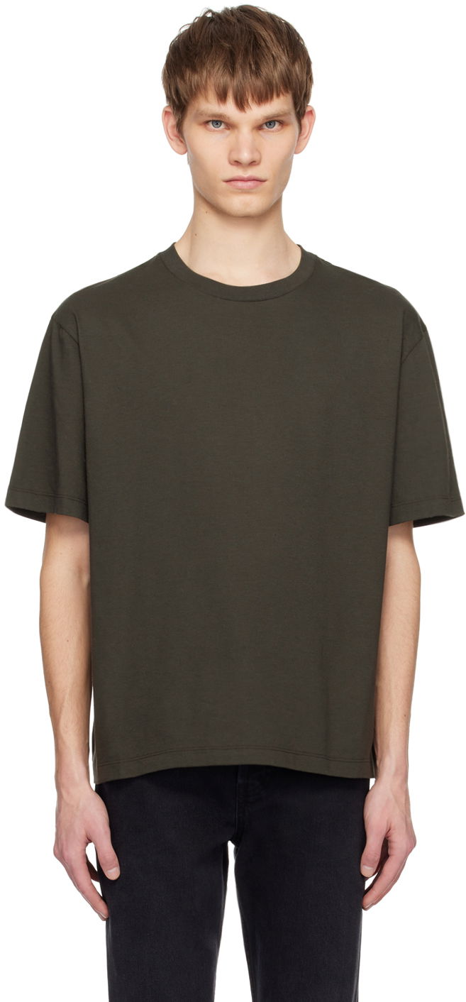 T-shirt The Row Errigal Relaxed Fit T-Shirt Grøn | 381-K291