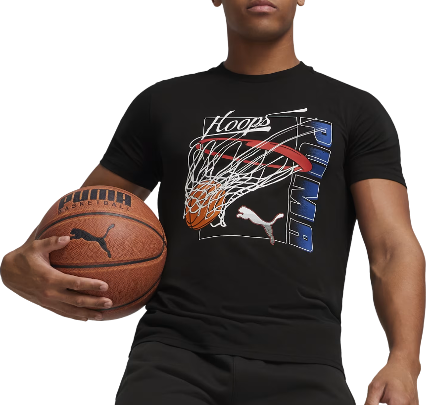 T-shirt Puma Swished Tee Sort | 624801-01, 0