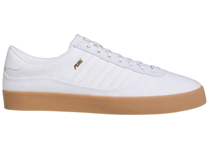 Skateboarding adidas Originals Puig Indoor Cloud White Gum Hvid | IE3155
