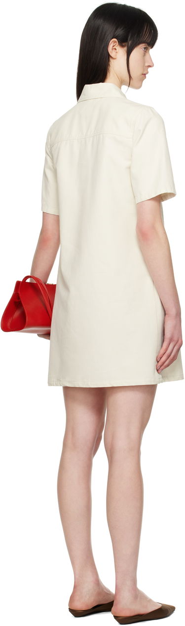 Kjole A.P.C. A.P.C. Selia Minidress Hvid | COGBJ-F35177, 2