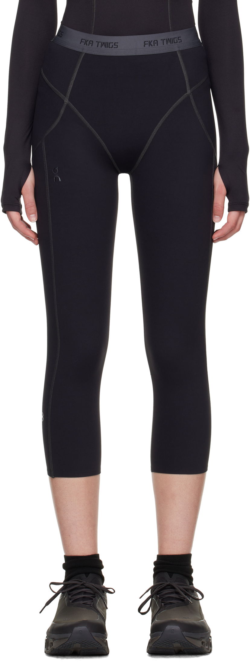 Leggings On Running FKA twigs Edition Studio Sport Cropped Leggings Sort | 1WF11690553
