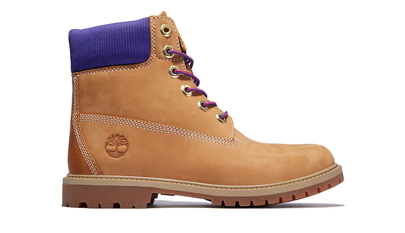 Sneakers og sko Timberland Heritage 6" "Yellow Purple" W Brun | A44KP-231, 1