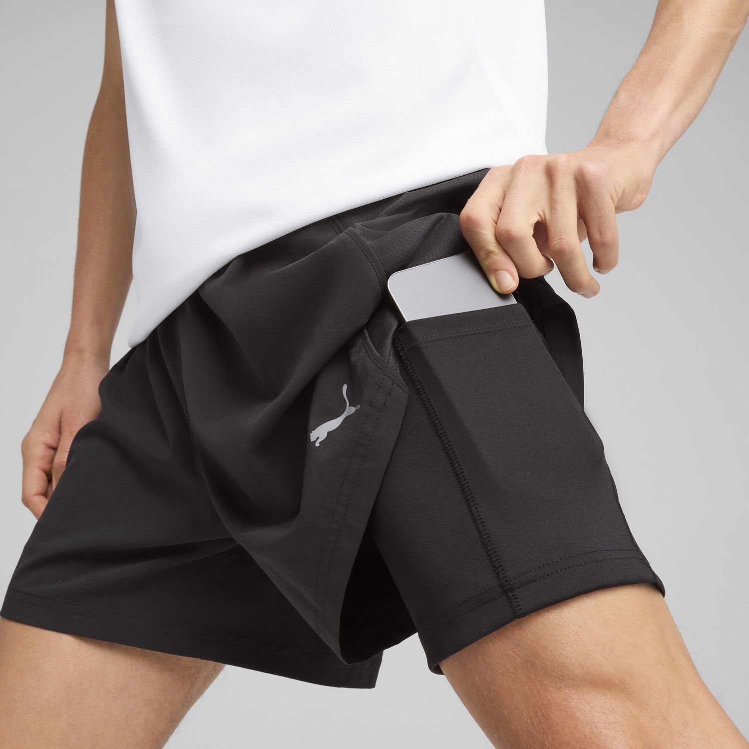 Shorts Puma VELOCITY 2-in-1 Running Shorts Sort | 526611_01, 1