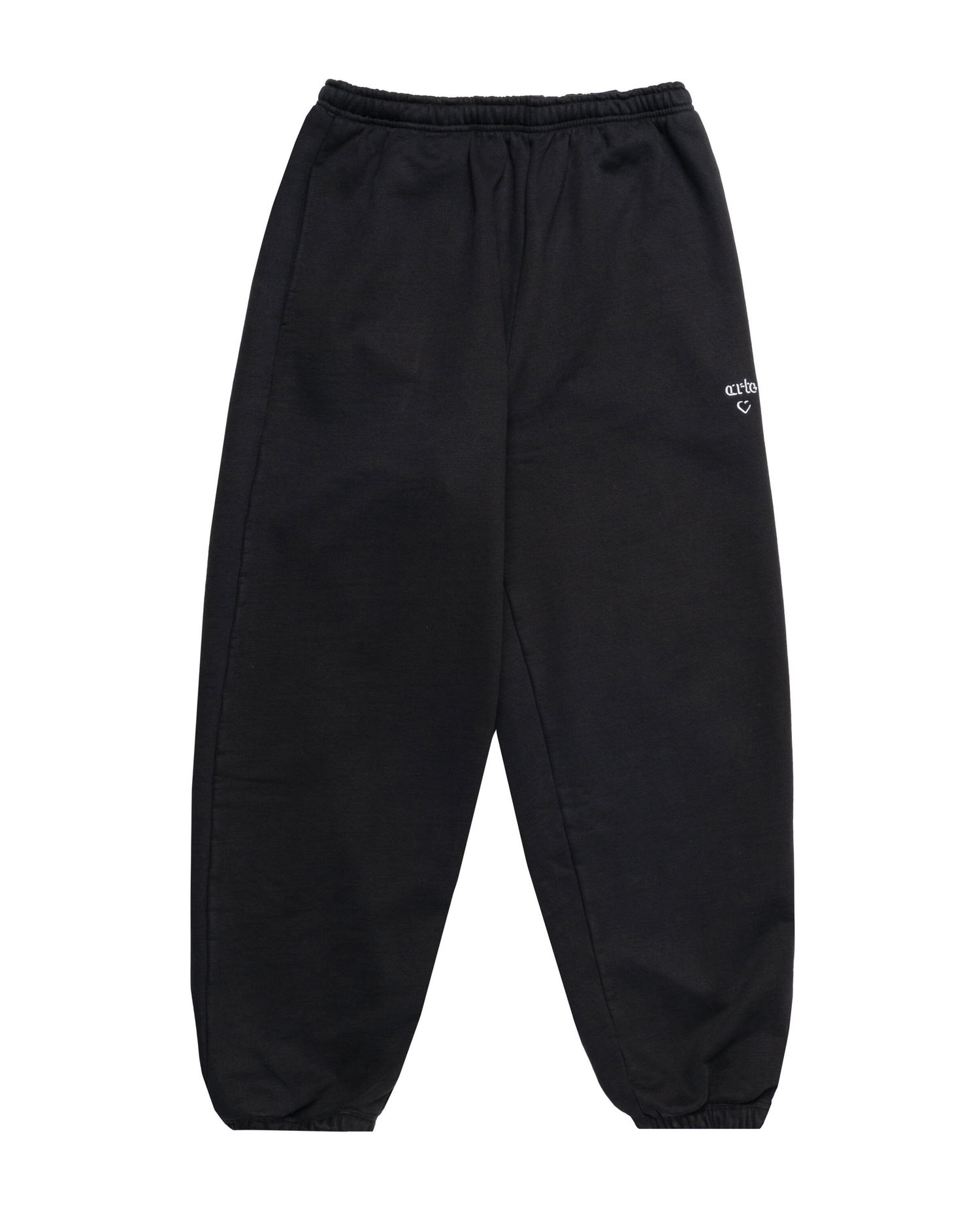 Joggingbukser Arte Antwerp Arte Antwerp Heart Sweatpants Sort | AW25-109P-BLK, 0