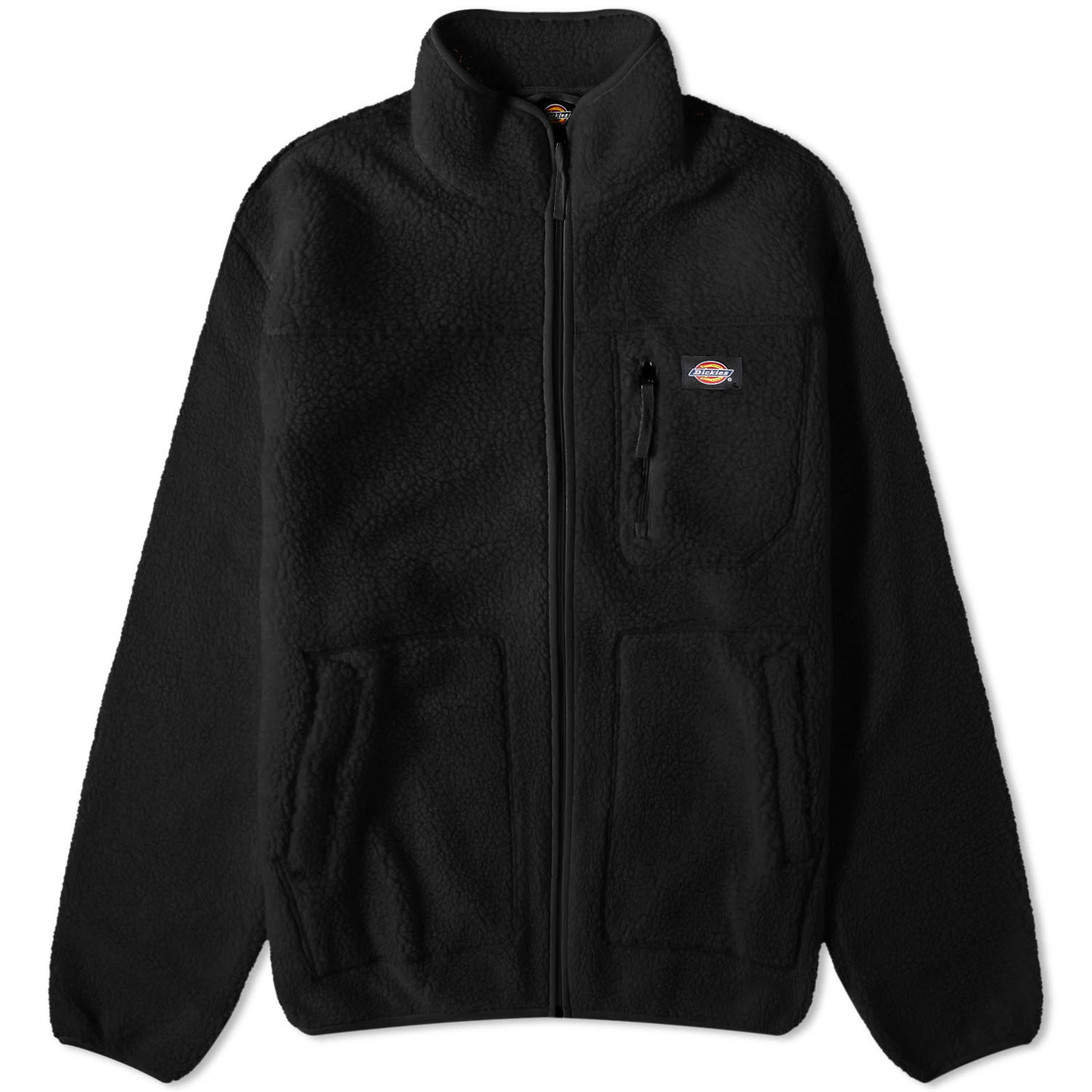 Jakke Dickies Mount Hope Sherpa Fleece Jacket Sort | DK0A4YEEBLK1, 0