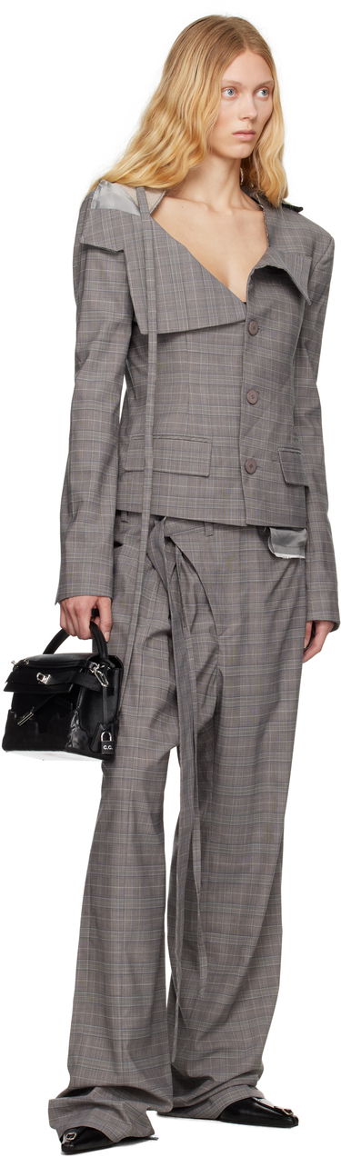 Bukser Ottolinger Ottolinger Signature Wrap Suit Trousers Grå | 123-201523-02, 3