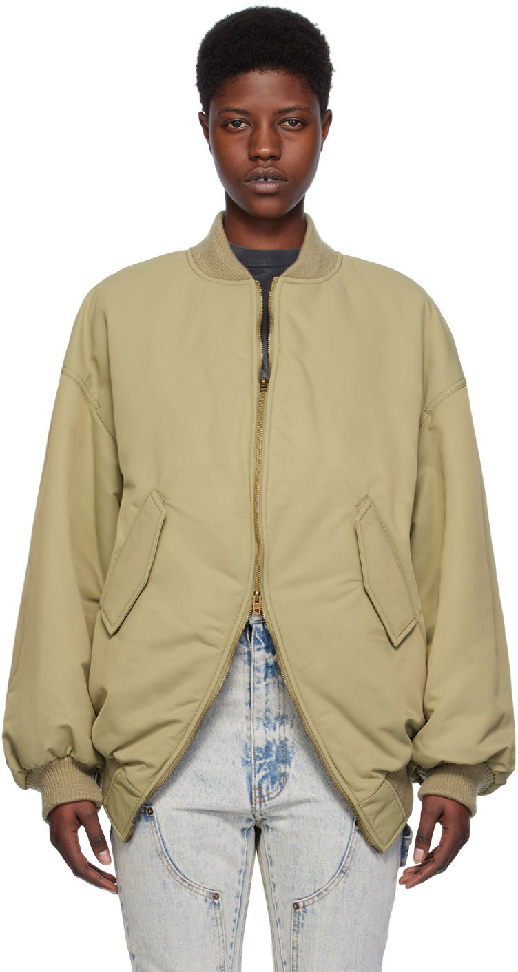 Bomberjakke We11done Padded Bomber Jacket Grøn | WD-JP0-24-117-U-KK