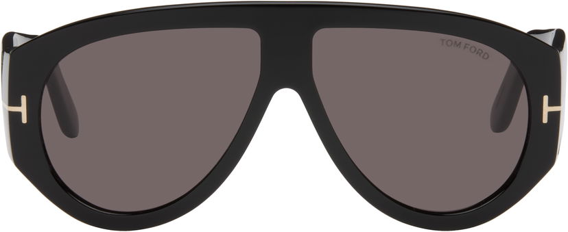 Solbriller Tom Ford Tom Ford Bronson Sunglasses Sort | FT1044_6001A