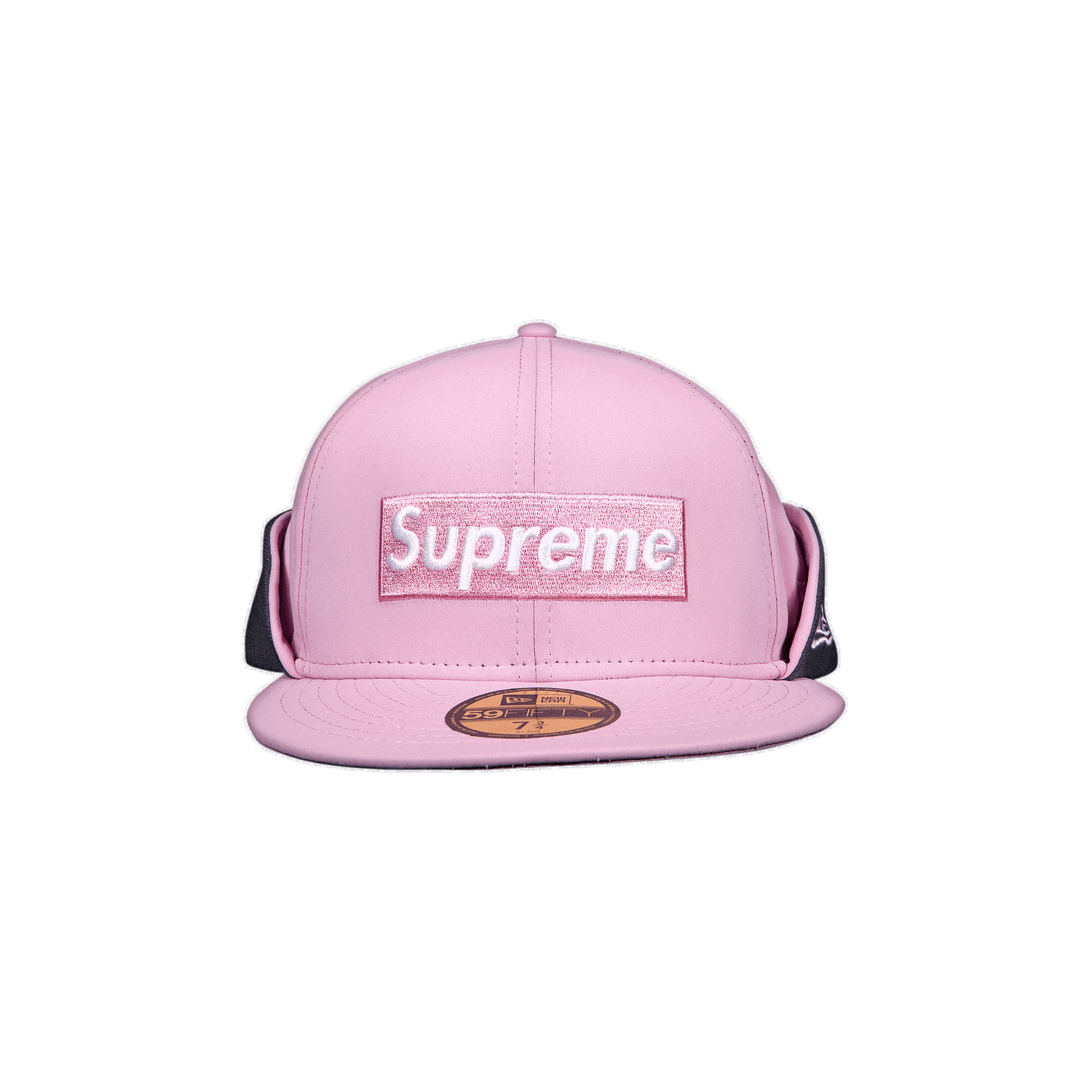 Kasket Supreme WINDSTOPPER x Earflap Box Logo New Era 'Pink' Lyserød | FW20H63 PINK, 0