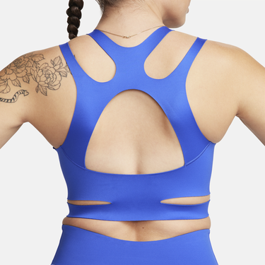 Bh Nike FutureMove Light-Support Non-Padded Strappy Sports Bra Mørkeblå | FQ2640-405, 3