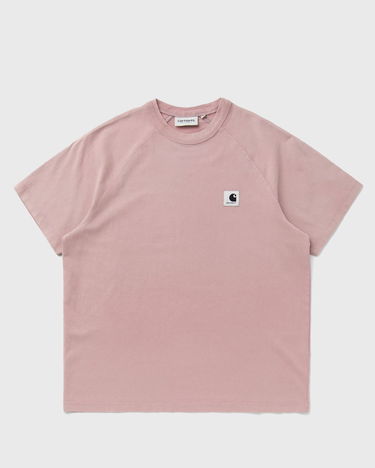 T-shirt Carhartt WIP Women's Hudson Short Sleeve T-Shirt Lyserød | I035138-1XF.5F, 0
