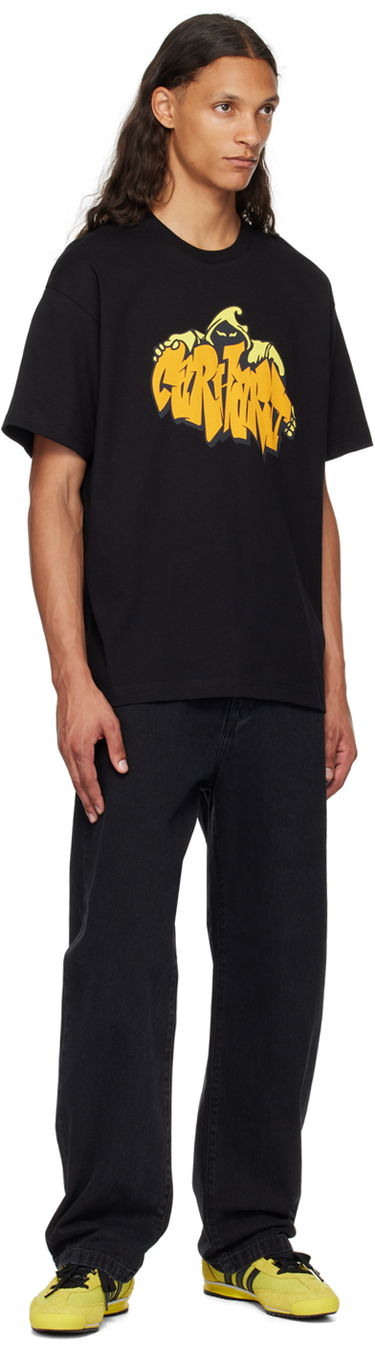 T-shirt Carhartt WIP Black Graphic Print T-Shirt Sort | I033953, 3