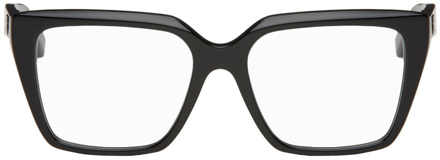 Solbriller Balenciaga Square Glasses Sort | BB0130O-001, 0